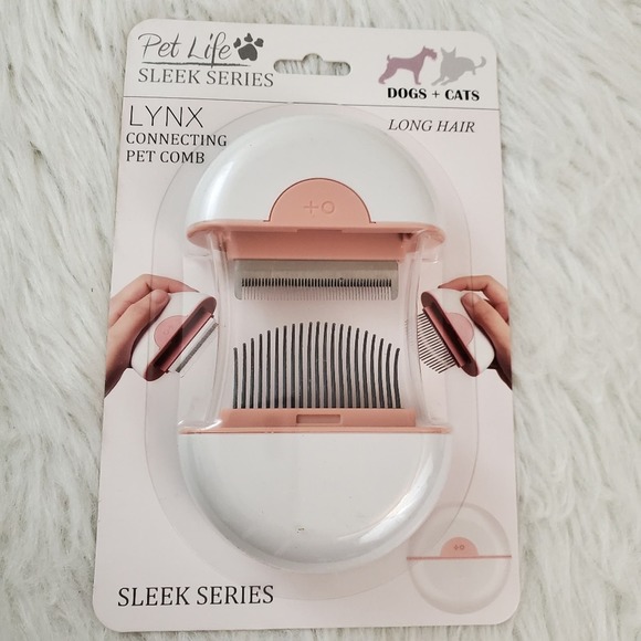 The Pet Life Lynx 2 In 1 Travel Pet Comb/Deshedder - Picture 5 of 6